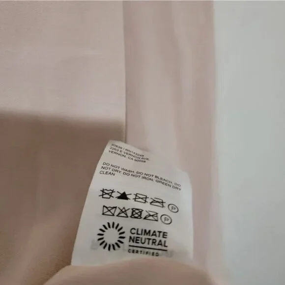 Reformation Andee Champagne Dress - Picture 7 of 7